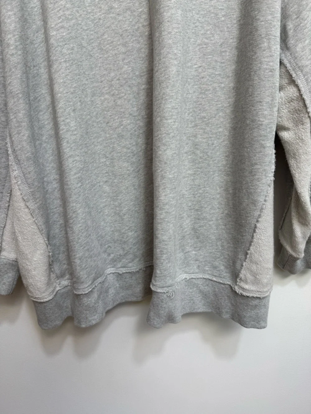 Aerie Vacay Everyday V-Neck Sweatshirt Women’s XXL Oversized Loungewear Travel - Picture 9 of 12